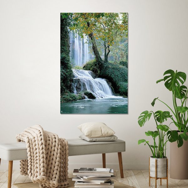 Wasserfall Poster