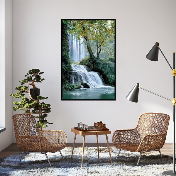 Wasserfall Poster