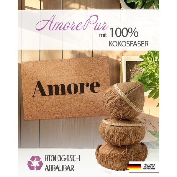 Amore Kokos Fu&szlig;matte