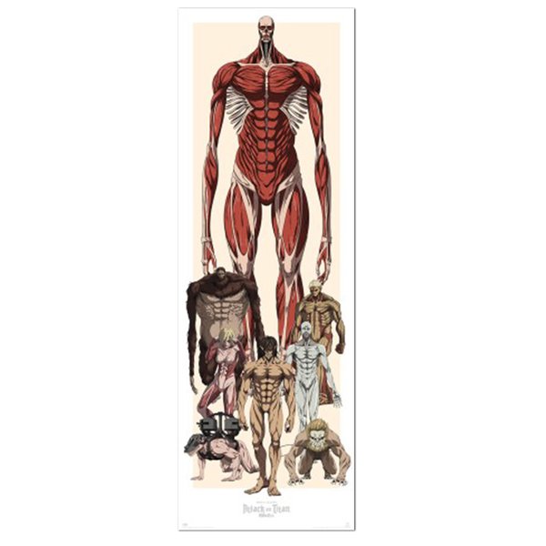 Attack on Titan Türposter