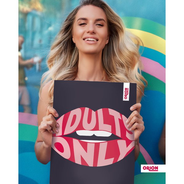 Adults Only Poster by ORION