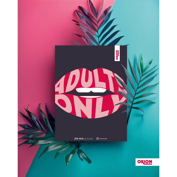 Adults Only Poster by ORION