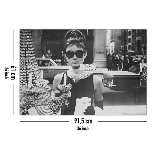 Audrey Hepburn Poster Shopping
