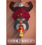 Angry Birds Poster Born to be