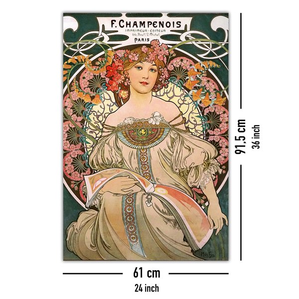Alfons Mucha Poster Jugendstil