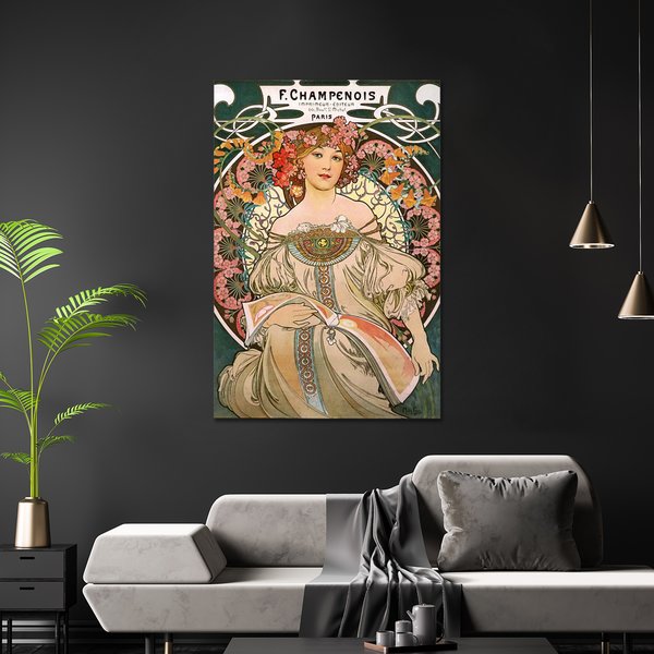 Alfons Mucha Poster Jugendstil