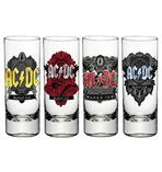 AC/DC Black Ice Schnapsgläser