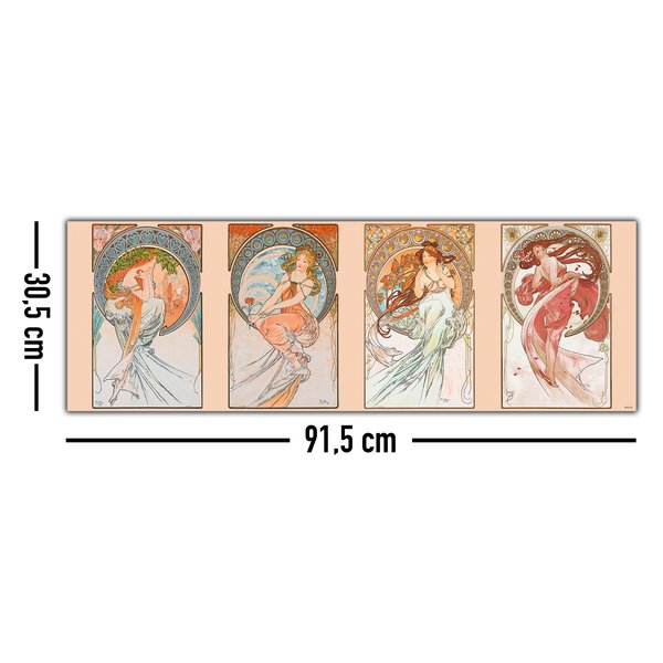 Alfons Mucha Poster Jugendstil