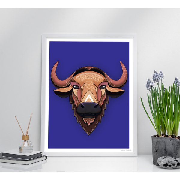 Asiatische Tiere Kunstdruck