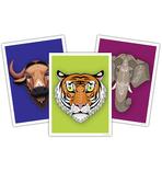 Asiatische Tiere Kunstdruck