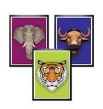 Asiatische Tiere Kunstdruck