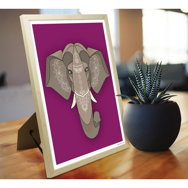 Asiatische Tiere Kunstdruck