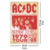 AC/DC Poster Live Highway To