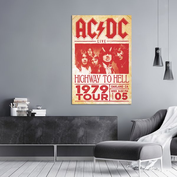 AC/DC Poster Live Highway To