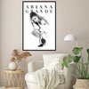 Ariana Grande Poster Crouch