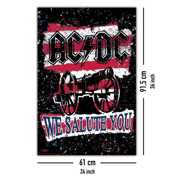 AC/DC Poster We Salute You