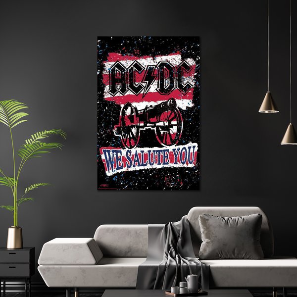 AC/DC Poster We Salute You