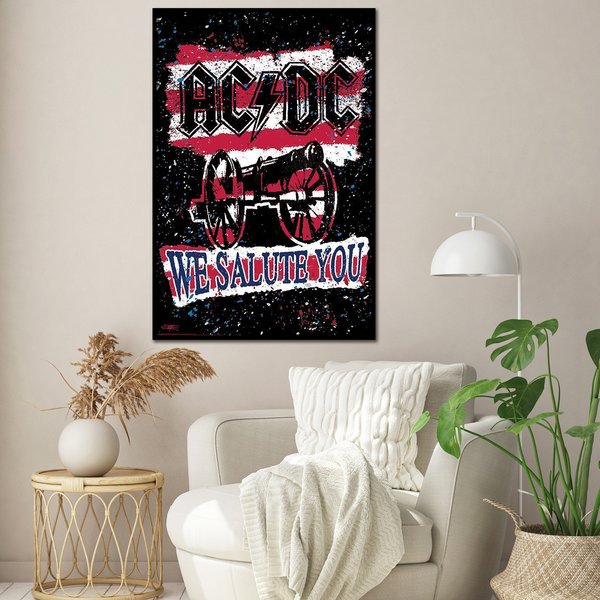 AC/DC Poster We Salute You