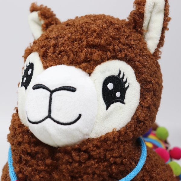 Alpaka Plüsch Hausschuhe