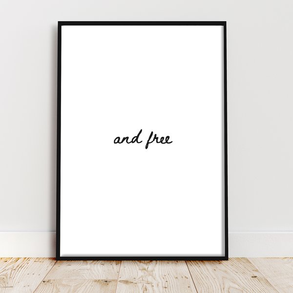 And free Druck Din A4