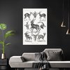 Antilopen Poster Ernst Haeckel
