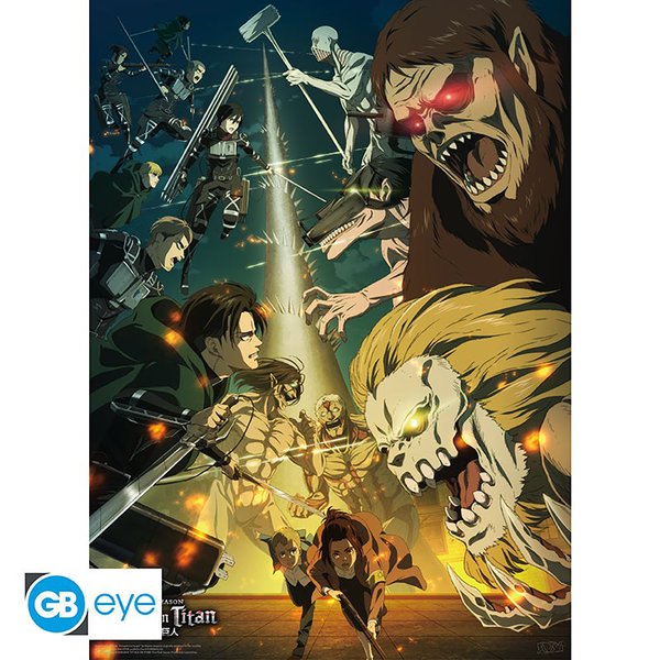 Attack on Titan Poster Set
