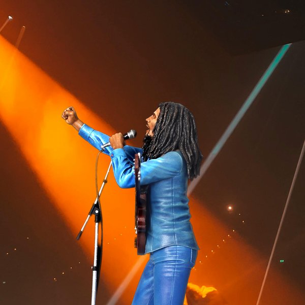 Bob Marley PVC Figur Live at