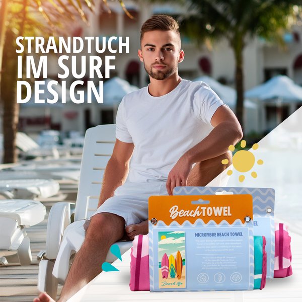 Mikrofaser Strandtuch Beach