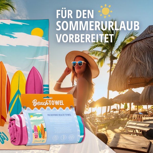 Mikrofaser Strandtuch Beach