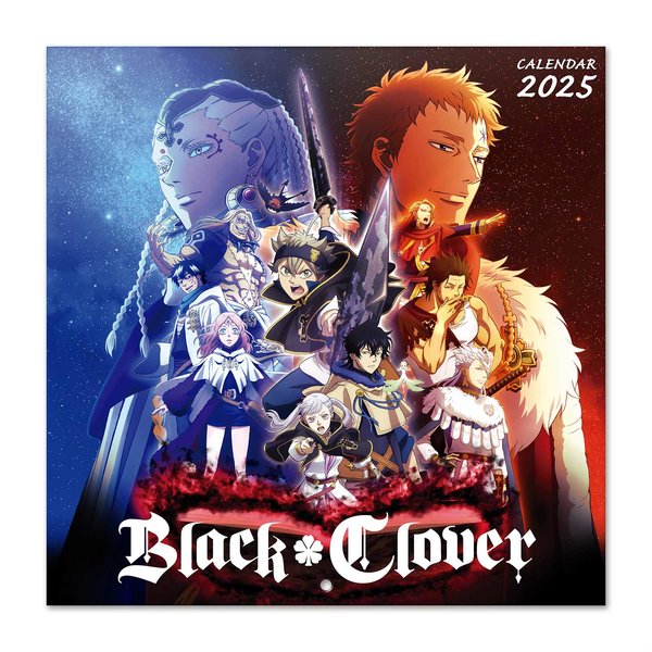 Black Clover Kalender 2025