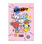 BT21 Poster Let's Do It