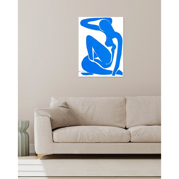 Blue Nude I Kunstdruck
