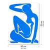 Blue Nude I Kunstdruck