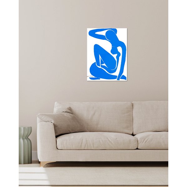 Blue Nude I Kunstdruck