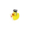 Badeente mit Bachelor Hut und