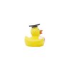 Badeente mit Bachelor Hut und