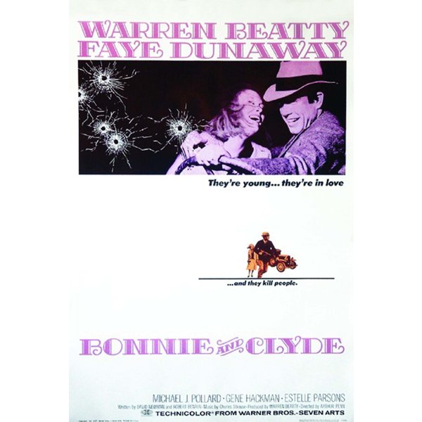 Bonnie and Clyde Poster
