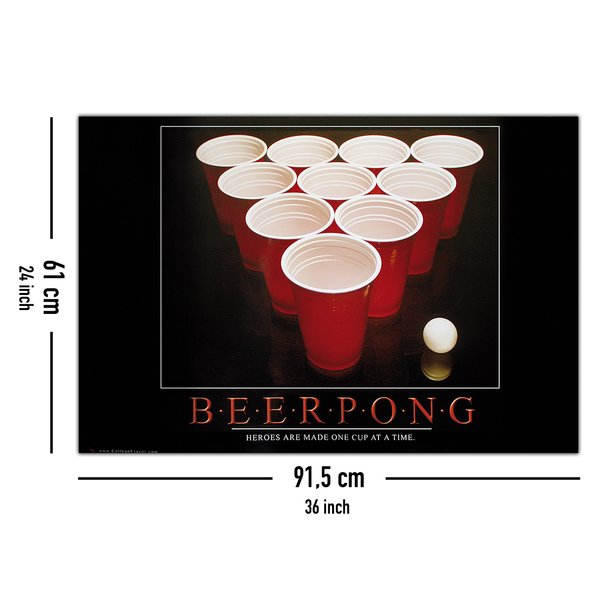 Beer Pong Poster