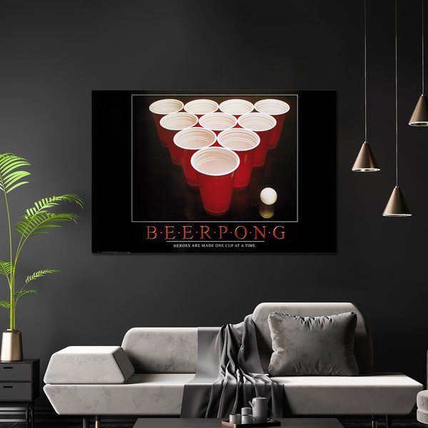 Beer Pong Poster