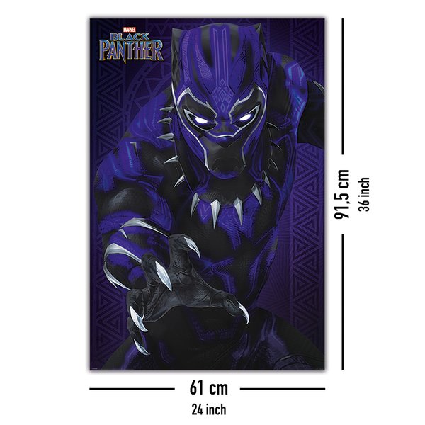 Black Panther Poster Glow
