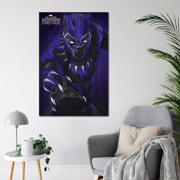 Black Panther Poster Glow