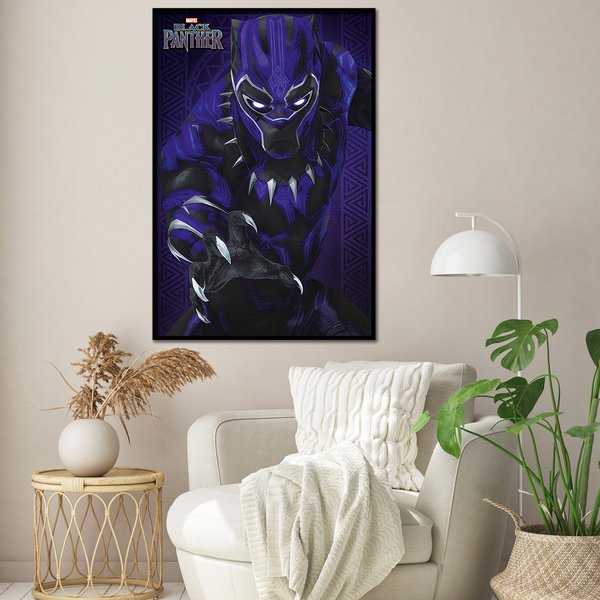 Black Panther Poster Glow