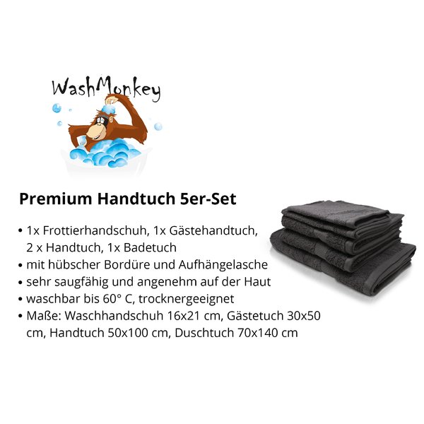 Badezimmer-Set 5-teilig