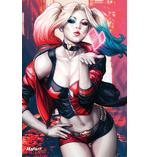 Harley Quinn Kiss Poster