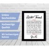 Bester Freund gerahmter
