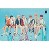 BTS Poster Blue