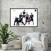 BTS Poster Black And White