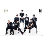 BTS Poster Black And White