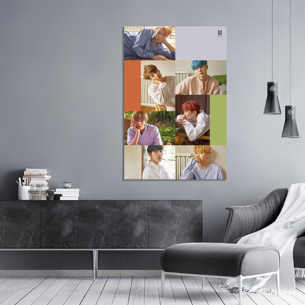 BTS Poster Group Collage