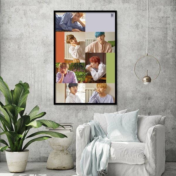 BTS Poster Group Collage